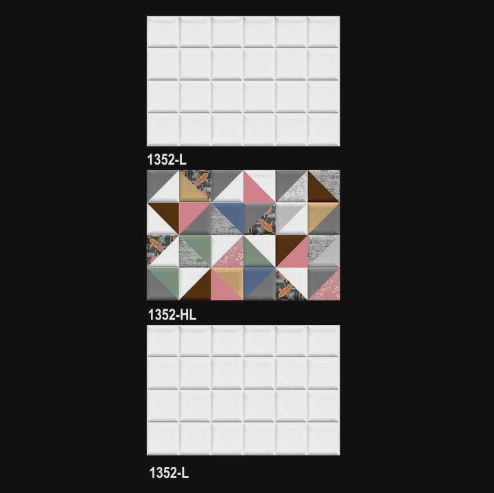 White Glazed Wall Tile 30X45Cm For Kitchen