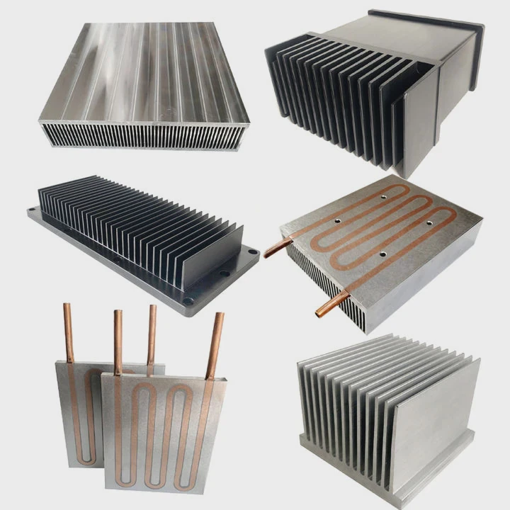 Aluminum Heat Sink Extrusion 10-1000Mm