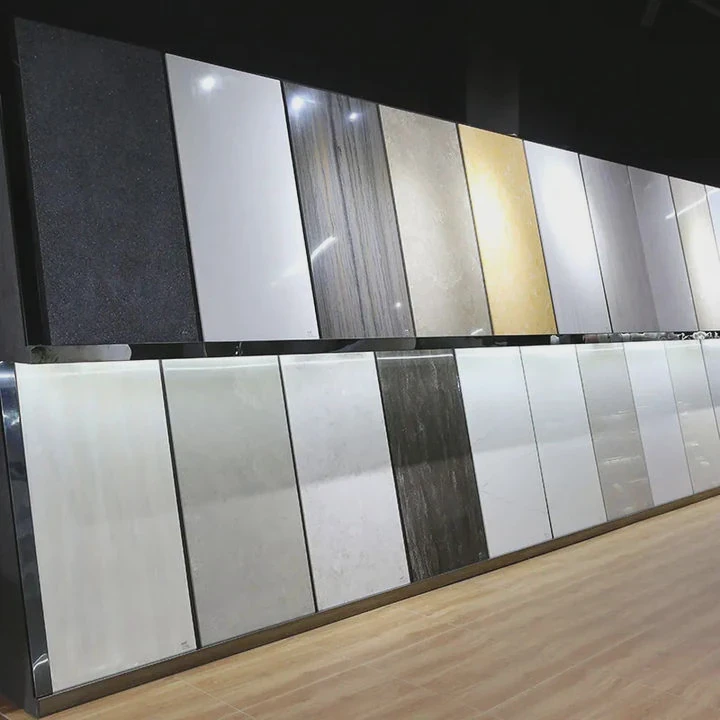 Polished Marble Look Porcelain Floor Tile