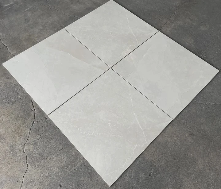 600X600 Glossy White Marble Porcelain Tile