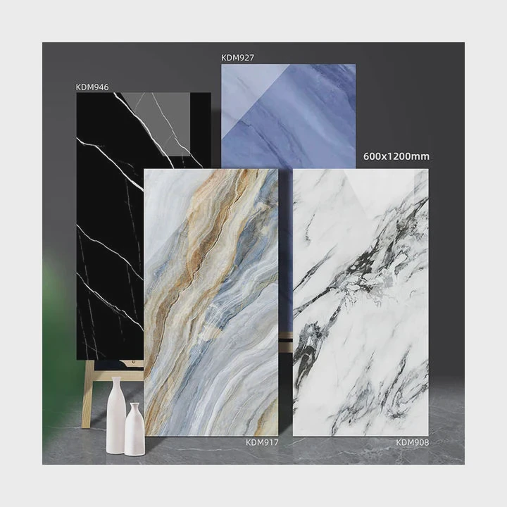 60X120 Glossy Porcelain Marble Tile