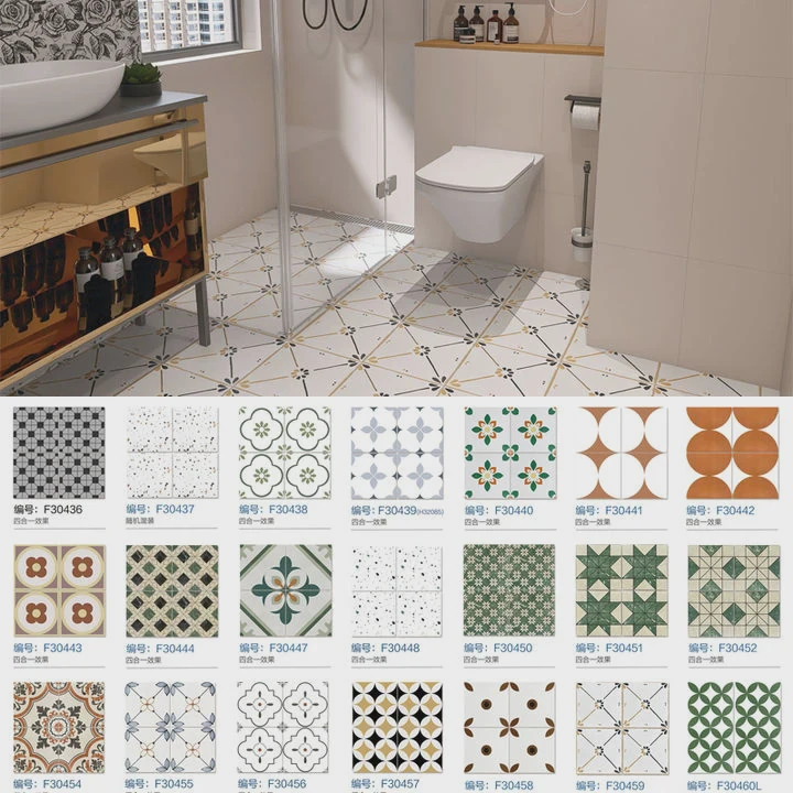 Floral Ceramic Wall Floor Tile