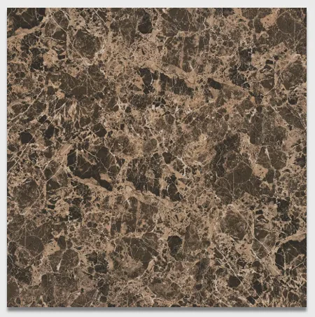 FULL BODY GLAZED POLISHED PORCELAIN TILE Dark Brown Mesh